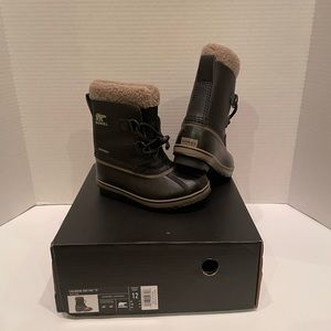 Sorel Children’s Yoot Pac TP, black, sz 12
